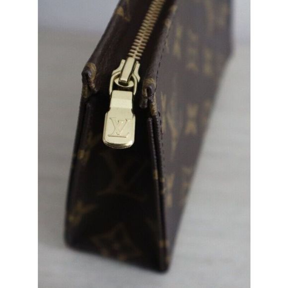 Louis Vuitton Monogram Small Poche Toilette Cosmetics Pouch w/Dust Bag - Picture 7 of 12